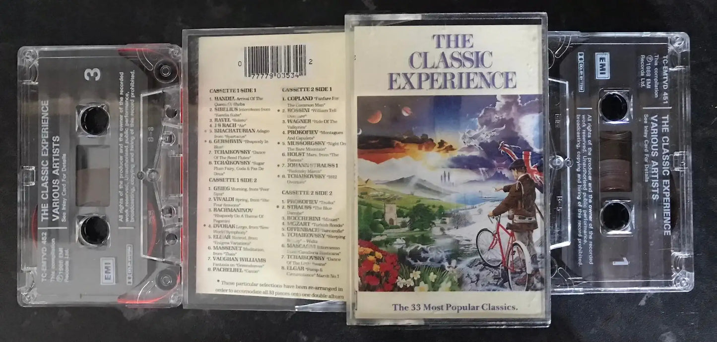 The Classic Experience Vol 1 and 2, EMI, TC EMTVD 45, Vintage Cassette Magretro