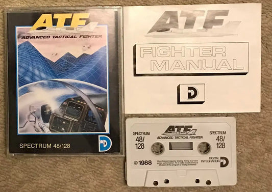 ATF, Advanced Tactical Fighter, Zx Spectrum, Released by Digital Integration Magretro