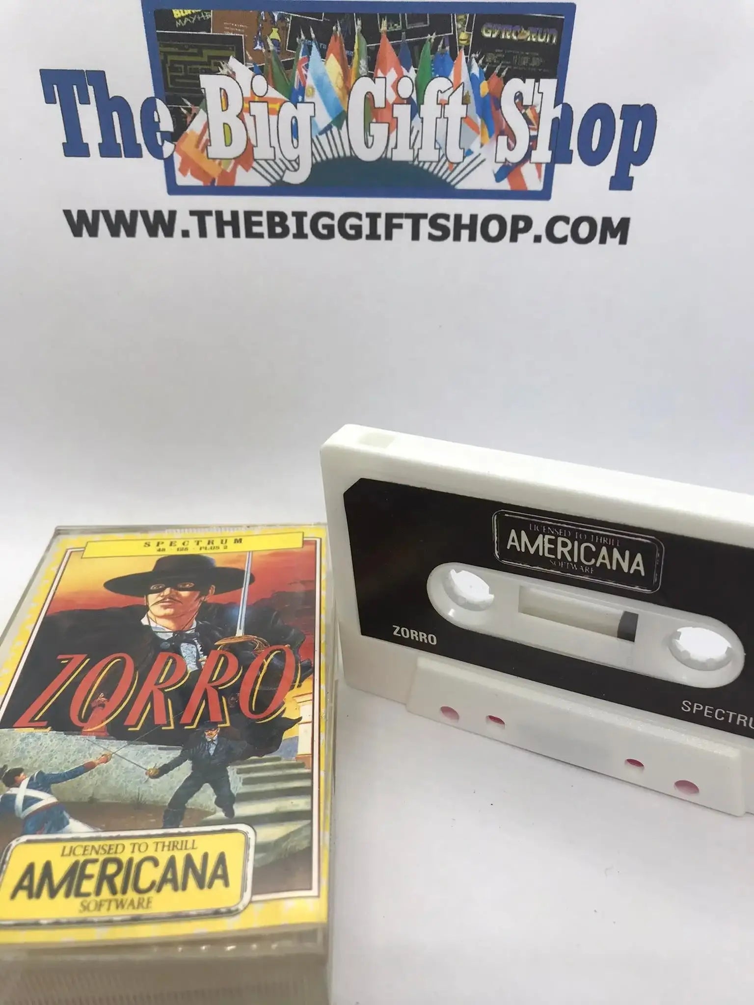 Zorro (Americana) (Tested Working), ZX Spectrum, RARE Magretro
