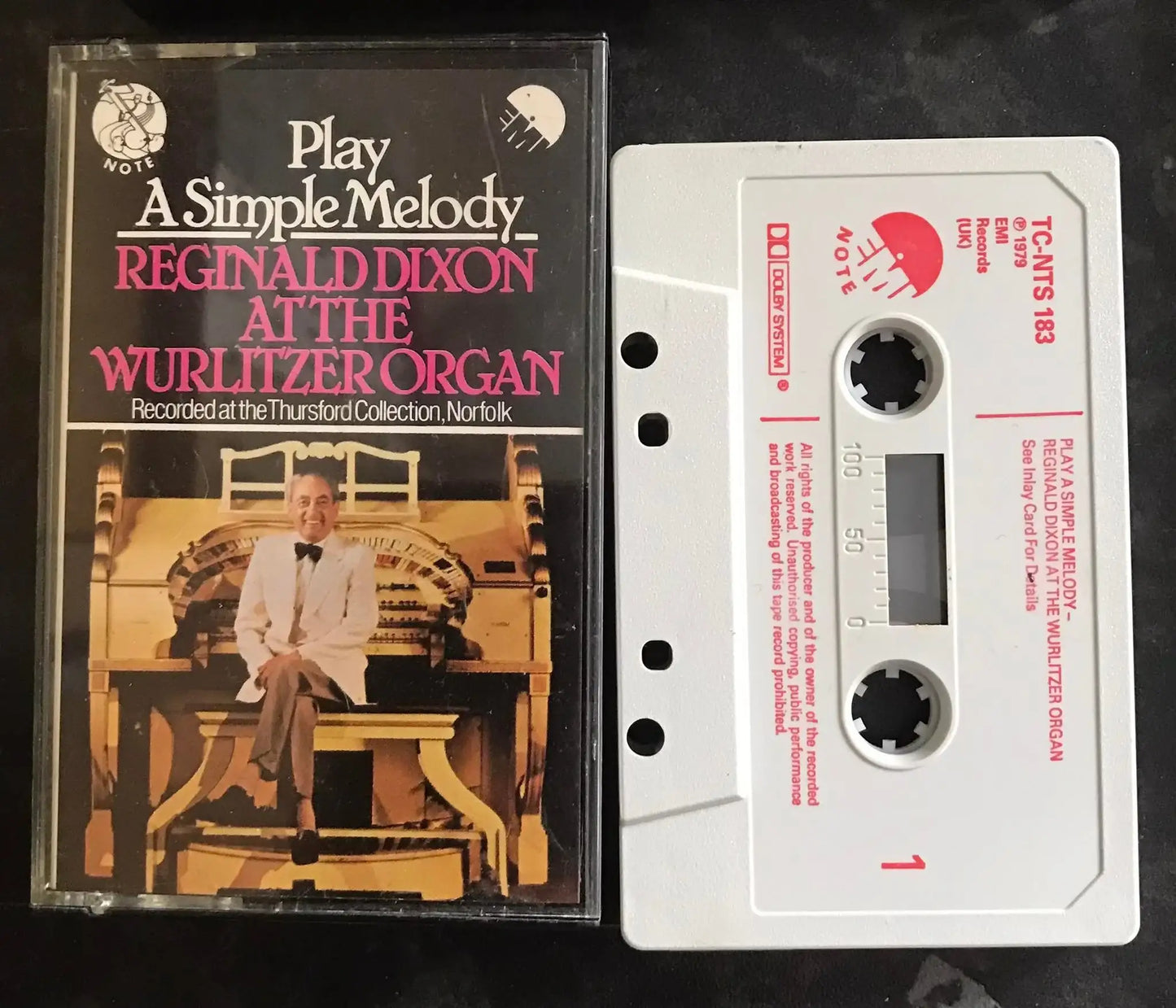 Reginald Dixon at the Wurlitzer, Play a Simple melody, tc-nts 183 Magretro