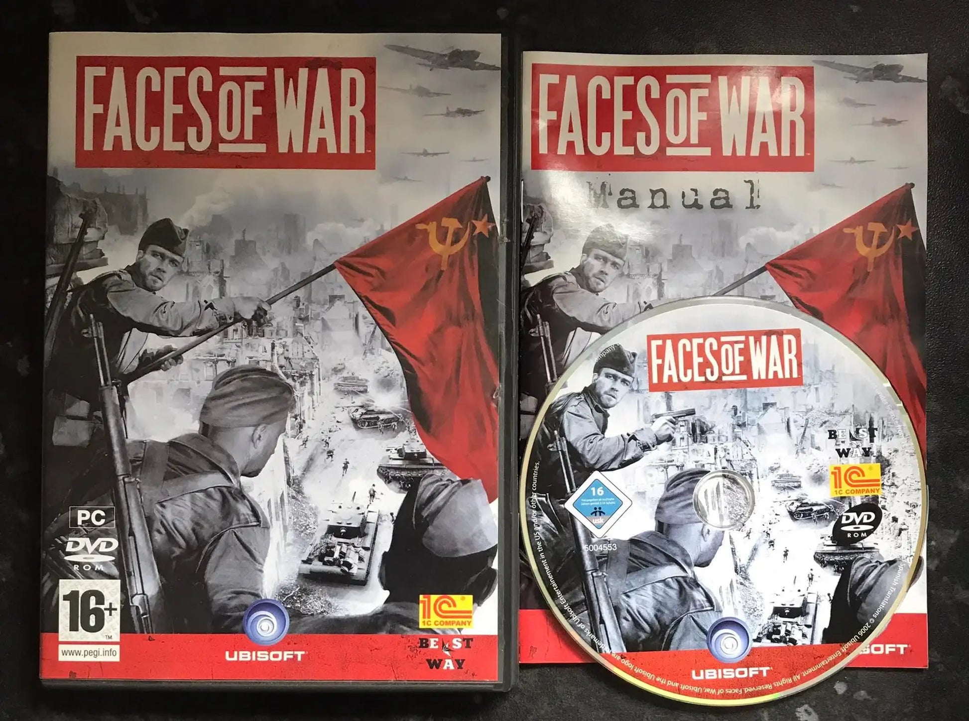 Faces Of War, UK PAL, PC Game Magretro