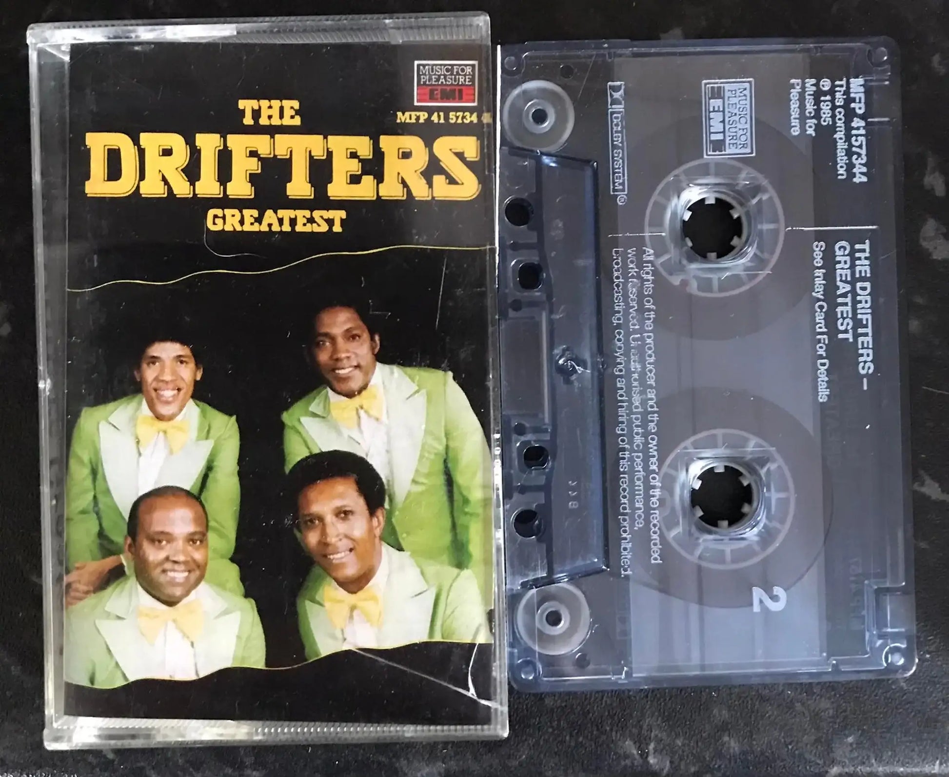 The Drifters Greatest Album, mfp 41 5734 4, Vintage Cassette Magretro