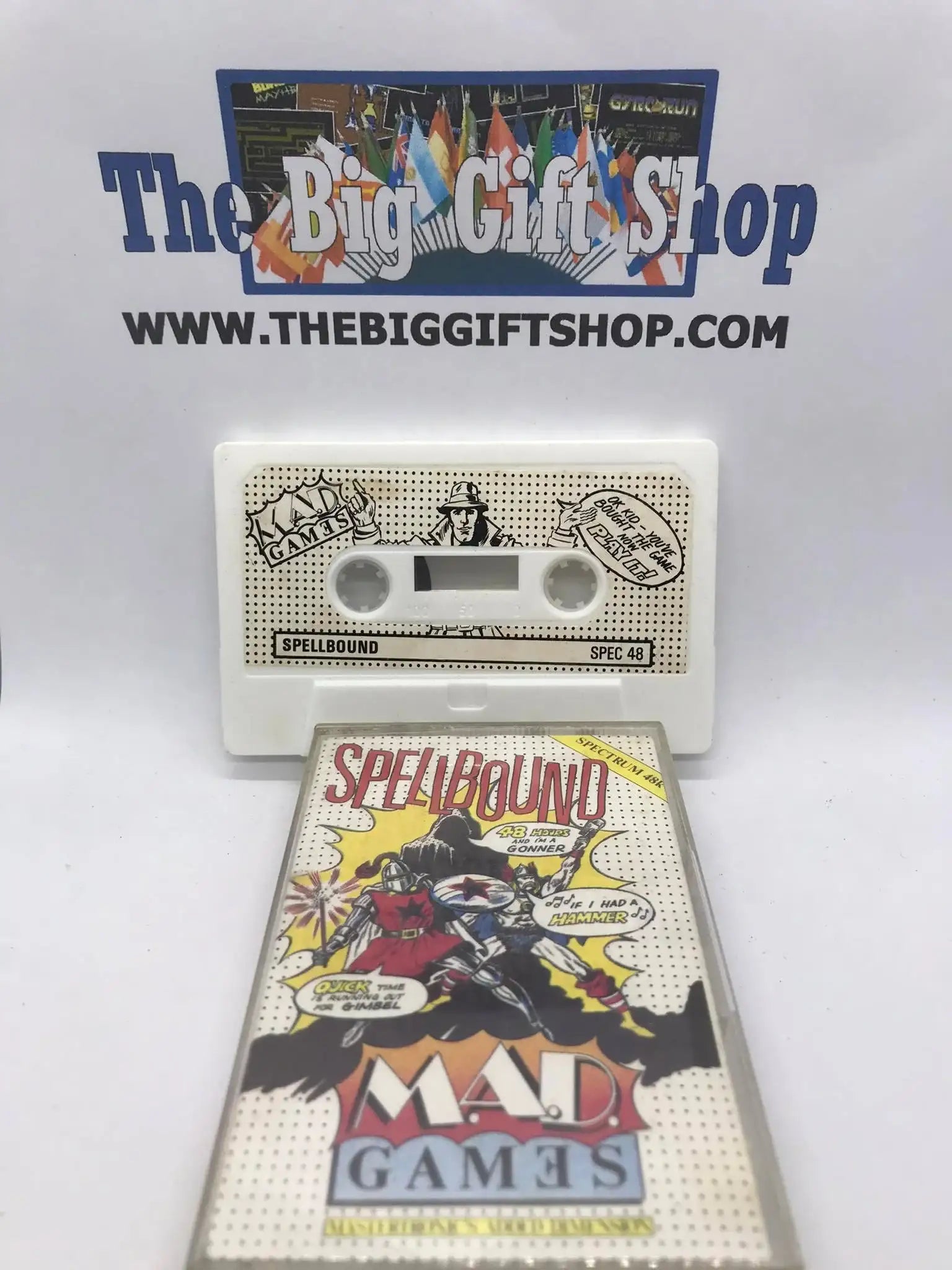 Spellbound, 48k (Tested Working), ZX Spectrum, Released by Mastertronic Magretro