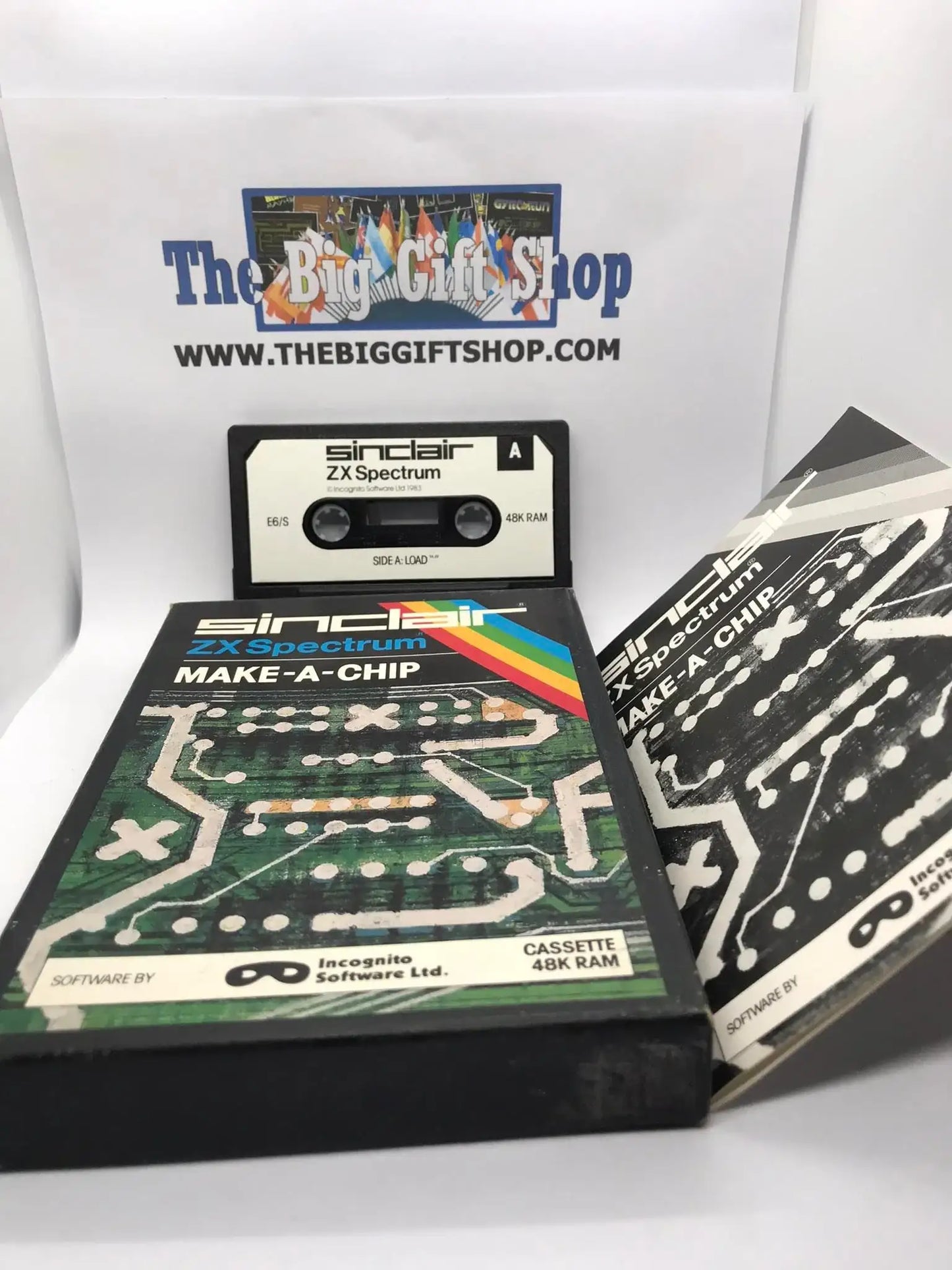 Make A Chip, White Label (Tested Working), ZX Spectrum, Sinclair research Magretro