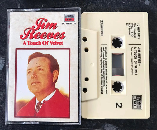Jim Reeves, A Touch Of Velvet Album, Music For Pleasure, TC-MFP 5775 Magretro