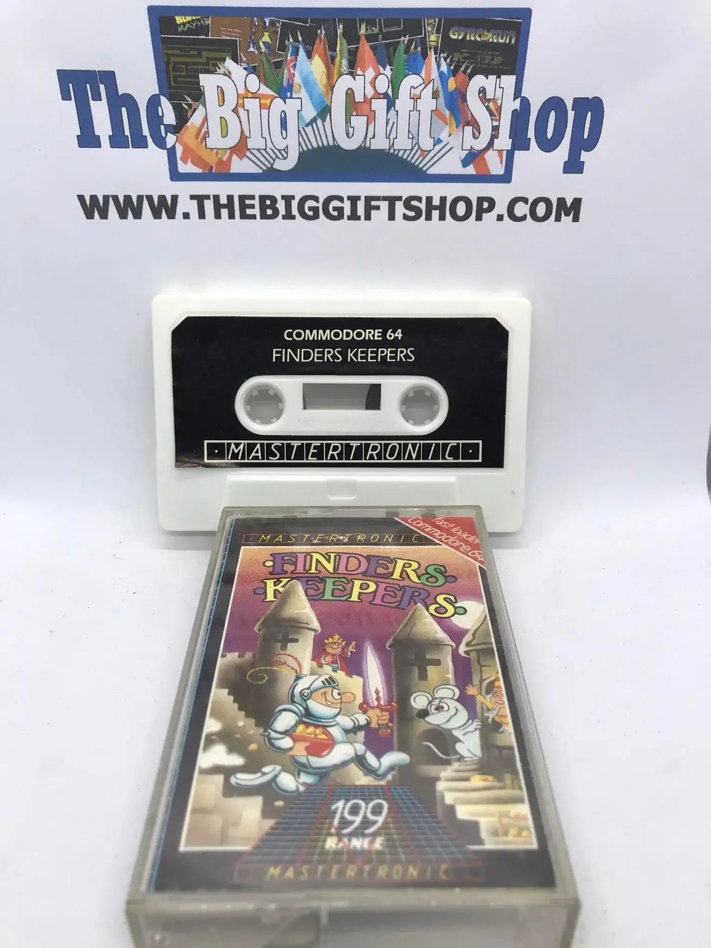 Finders Keepers, C64 Game, Released by Mastertronic, WORKING Magretro