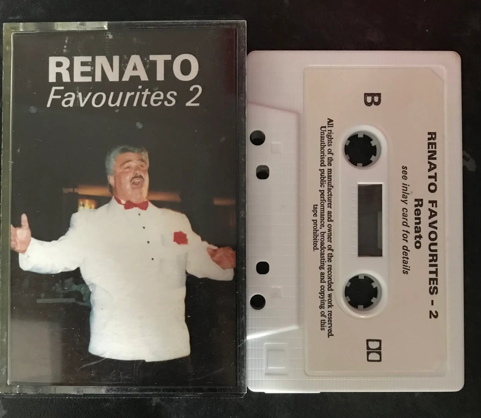 Renato, Favourites 2 Album, Vintage Cassette, Renato Pagliari Self-Released Magretro
