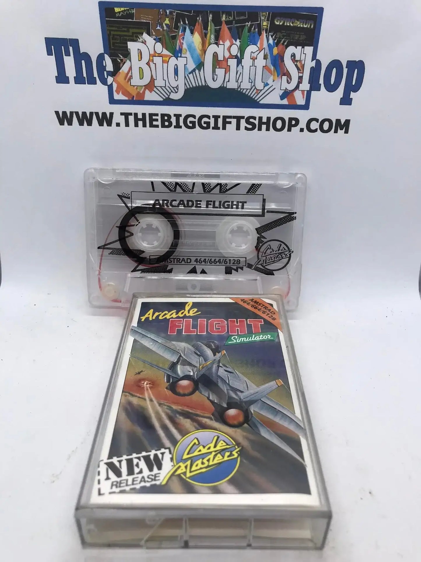 Arcade Flight Simulator, CPC 464 / 664 Released by Codemasters Magretro