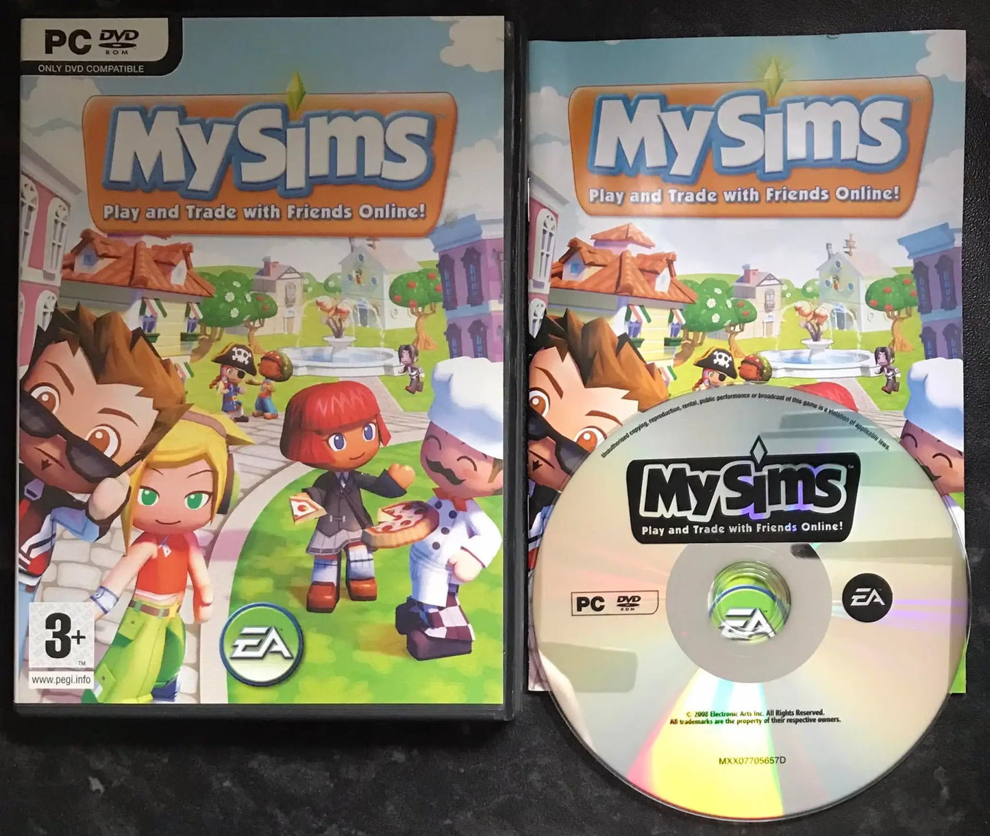 My Sims, Play and Trade with Friends Online, UK, Pal, PC Game Magretro