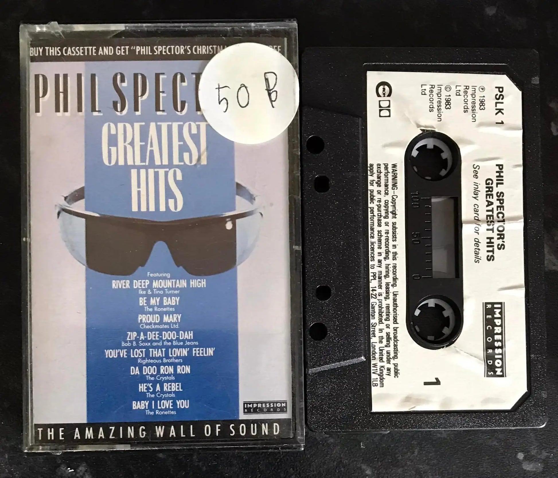 Phil Spector's Greatest Hits Album, Impression Records,PSLK 1 Magretro