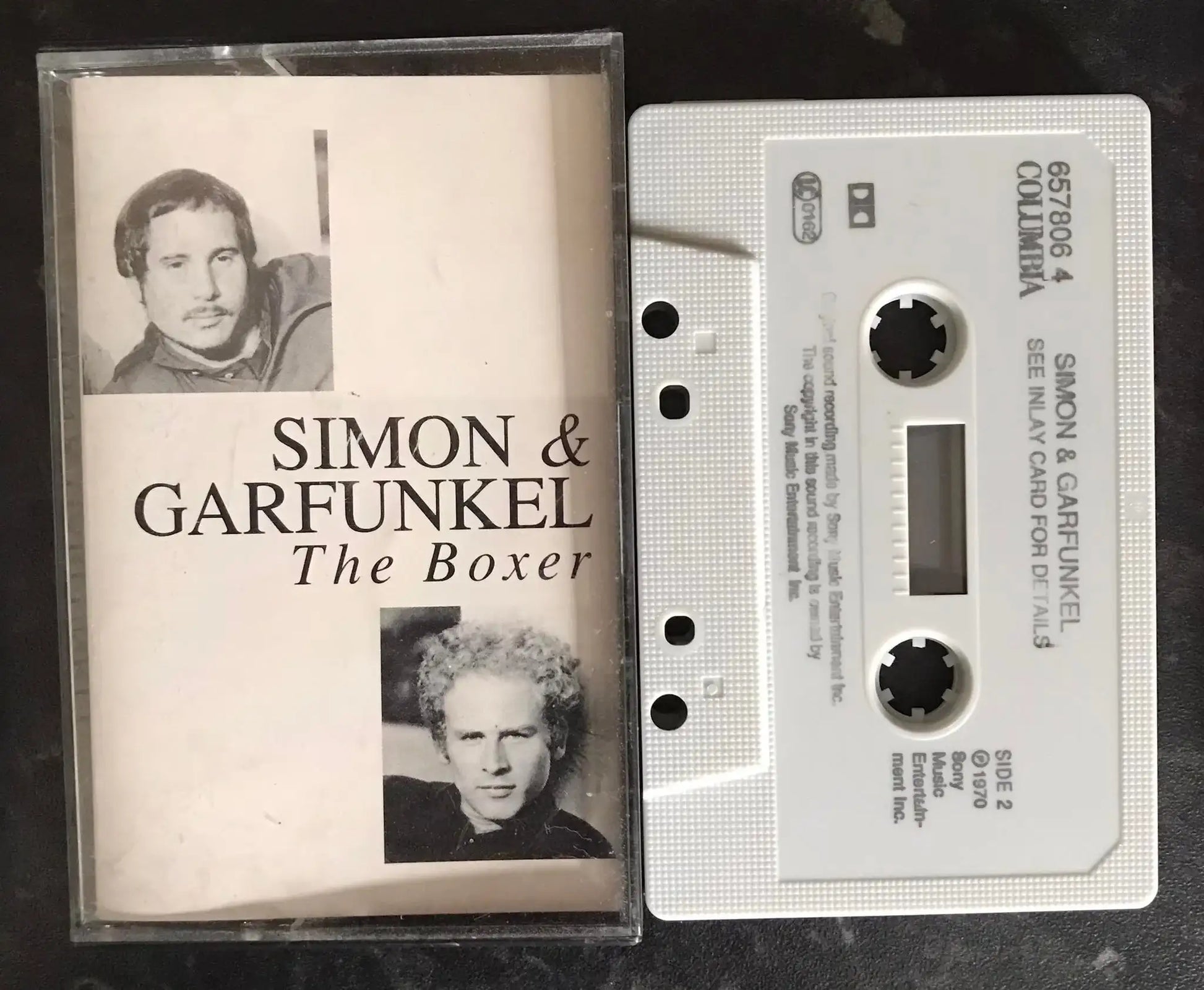 Simon & Garfunkel, The Boxer Single, RARE, Columbia, 657806 4, Vintage Cassette Magretro