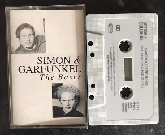 Simon & Garfunkel, The Boxer Single, RARE, Columbia, 657806 4, Vintage Cassette Magretro