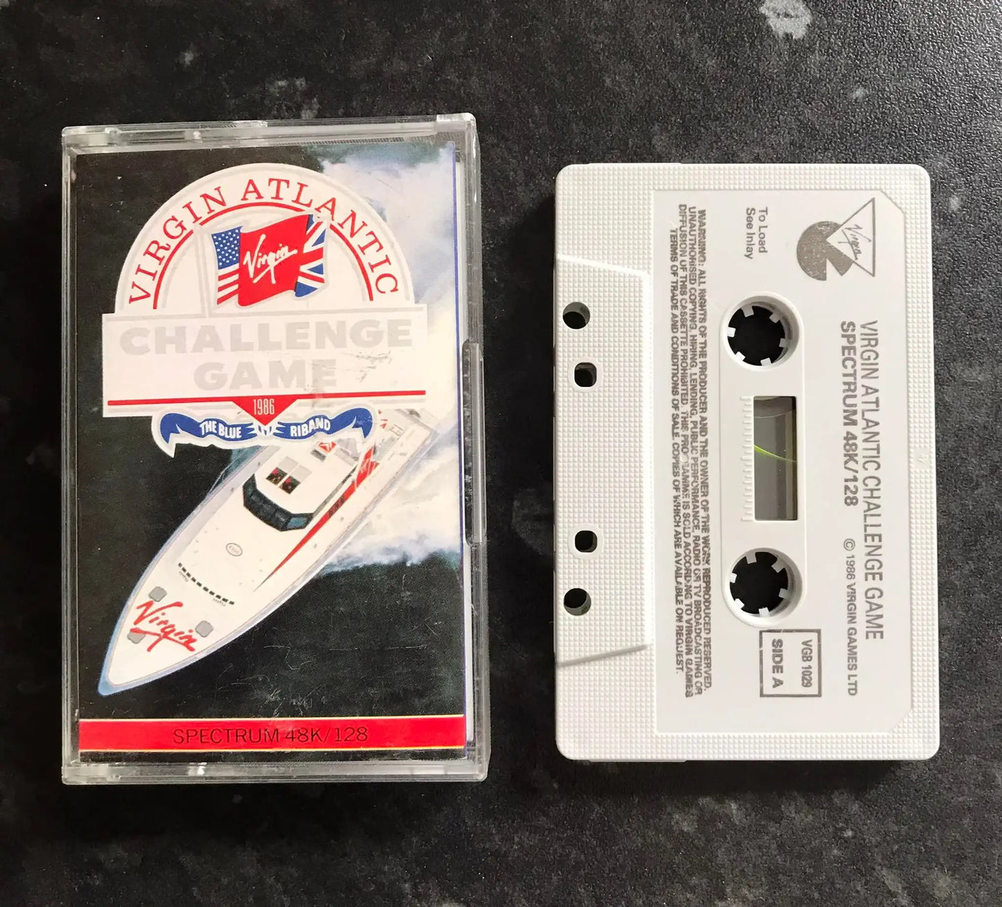 Virgin Atlantic Challenge Game (Working), ZX Spectrum, by Virgin Games Magretro