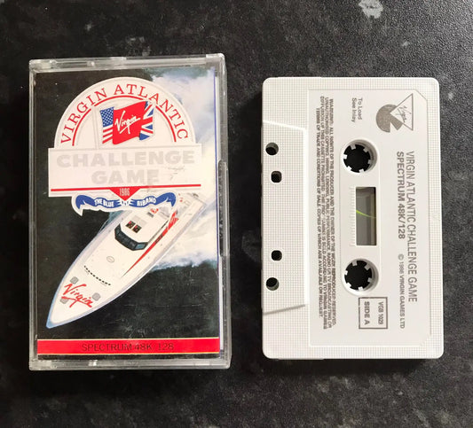 Virgin Atlantic Challenge Game (Working), ZX Spectrum, by Virgin Games Magretro