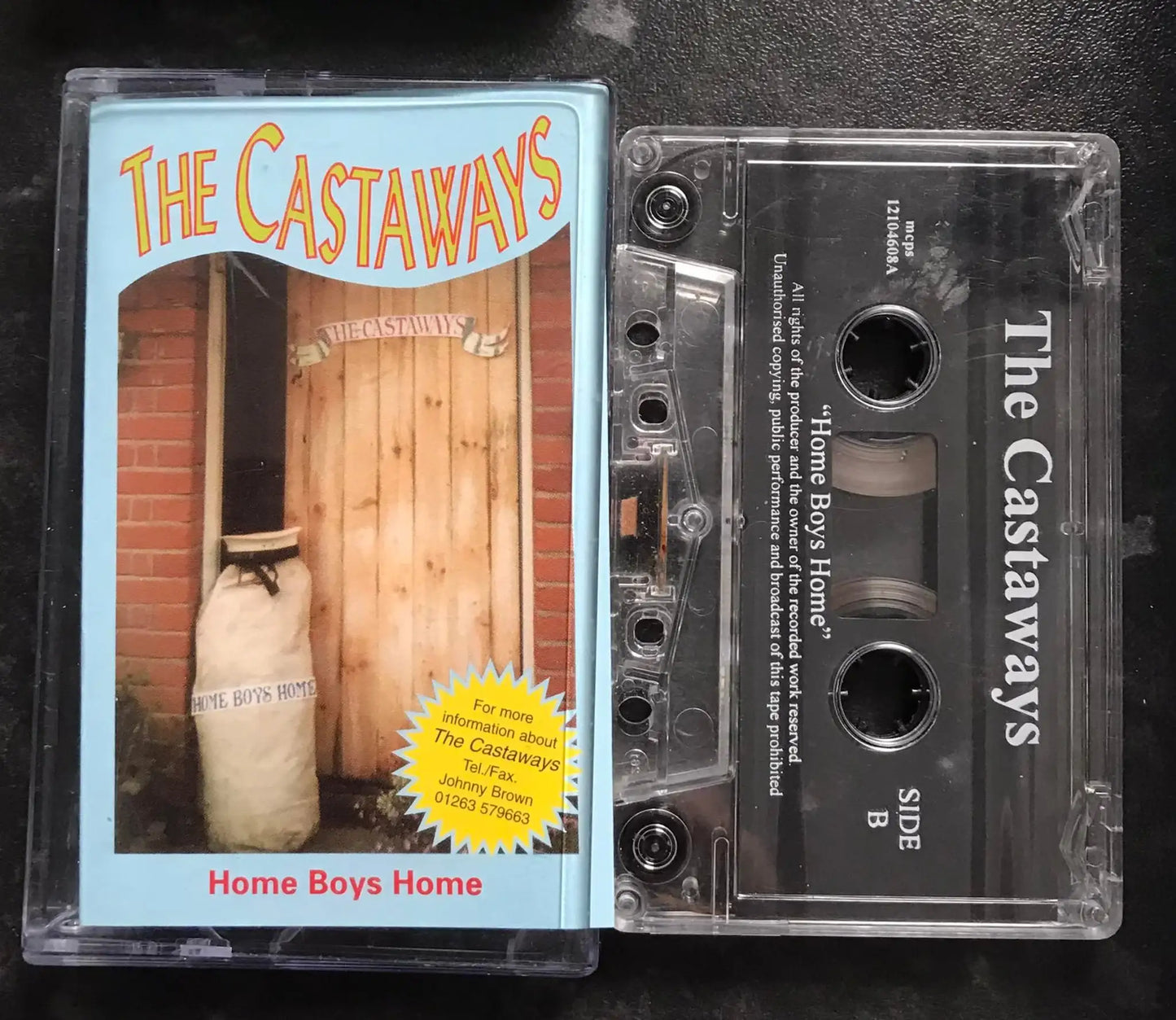 The Castaways, Home Boys Home Album, Vintage Cassette Magretro