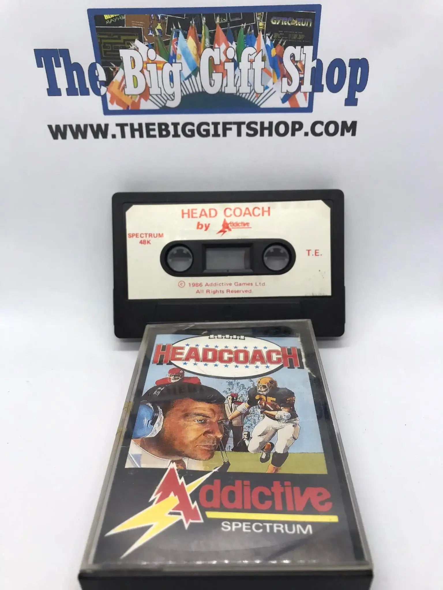Head Coach (Tested Working), ZX Spectrum, Released by Addictive Games Magretro