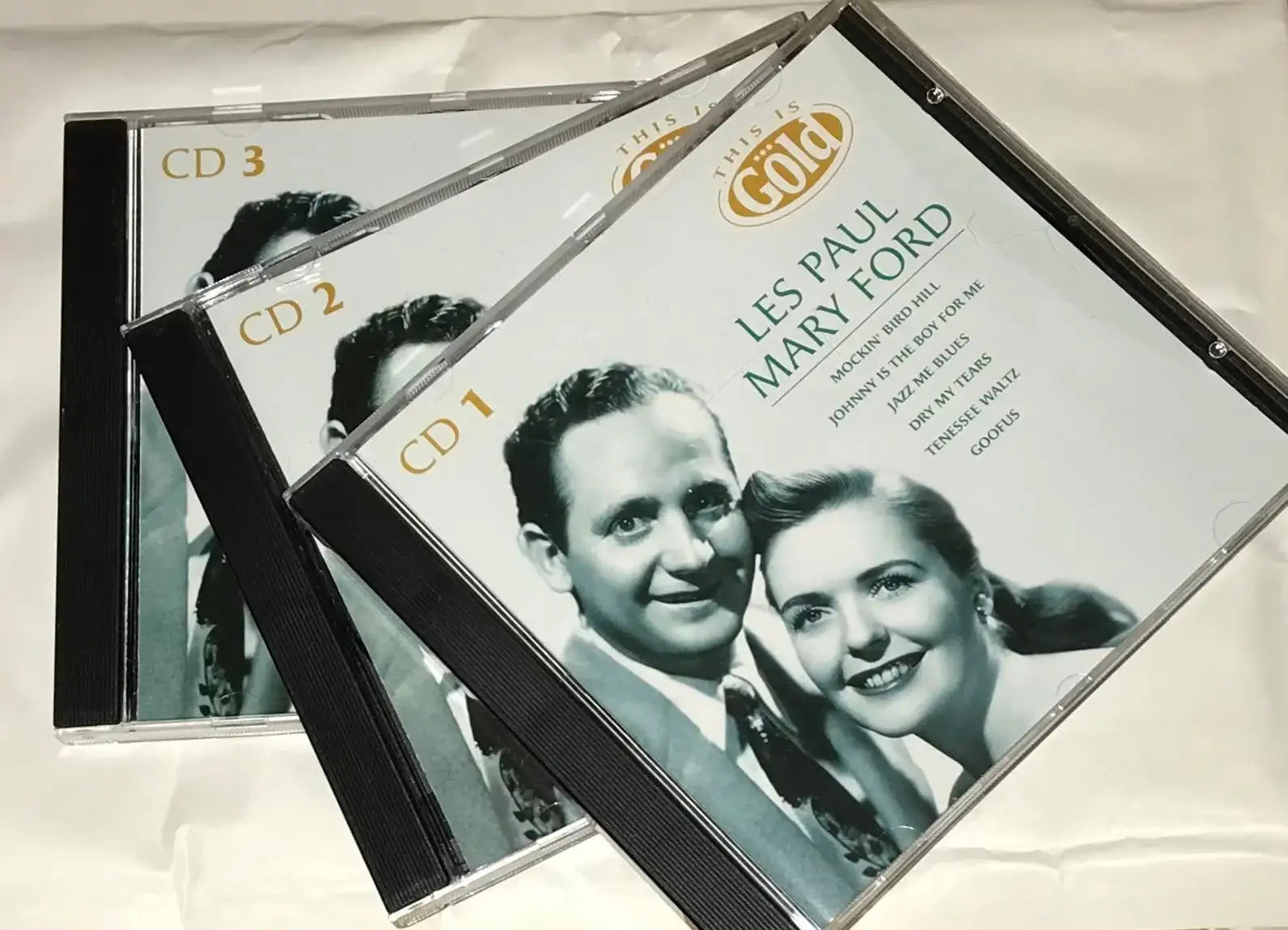 Les Paul, Mary Ford, Triple CD ALBUM, This Is Gold Album Magretro