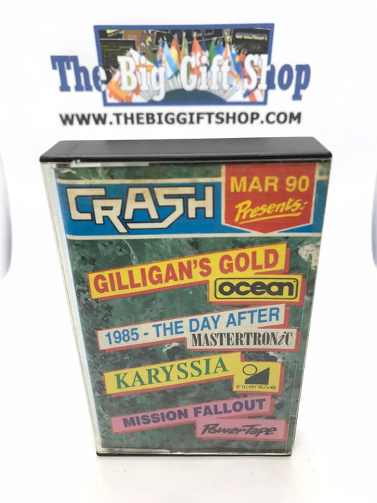 CRASH, Magazine tape March 1990, ZX Spectrum Magretro