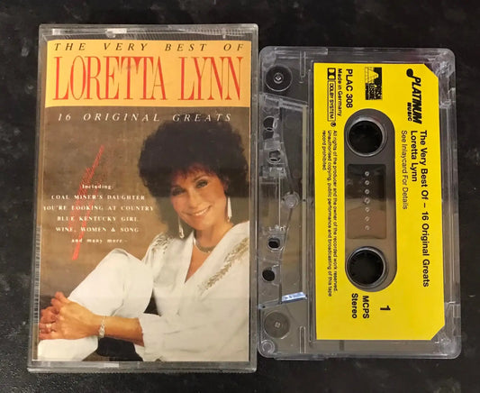 The Very Best of Loretta Lynn, 16 Original Hits, Platinum Music, PLAC 308 Magretro
