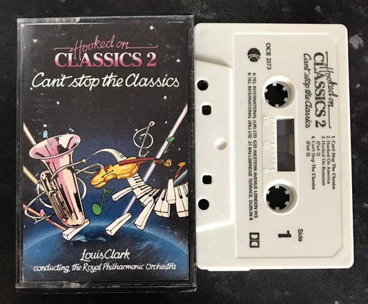 Hooked On Classics 2, Cant Stop The Classics, K-Tel OCE 2173, Cassette Magretro