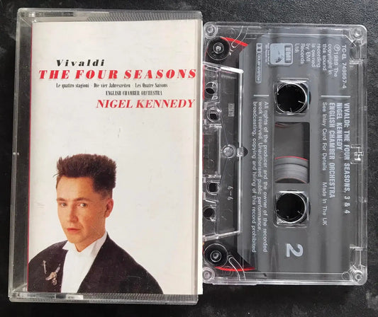 Vivaldi, The Four Seasons, Nigel Kennedy, EMI/HMV, TC-EL 74955, TC NIGE 27-4 Magretro