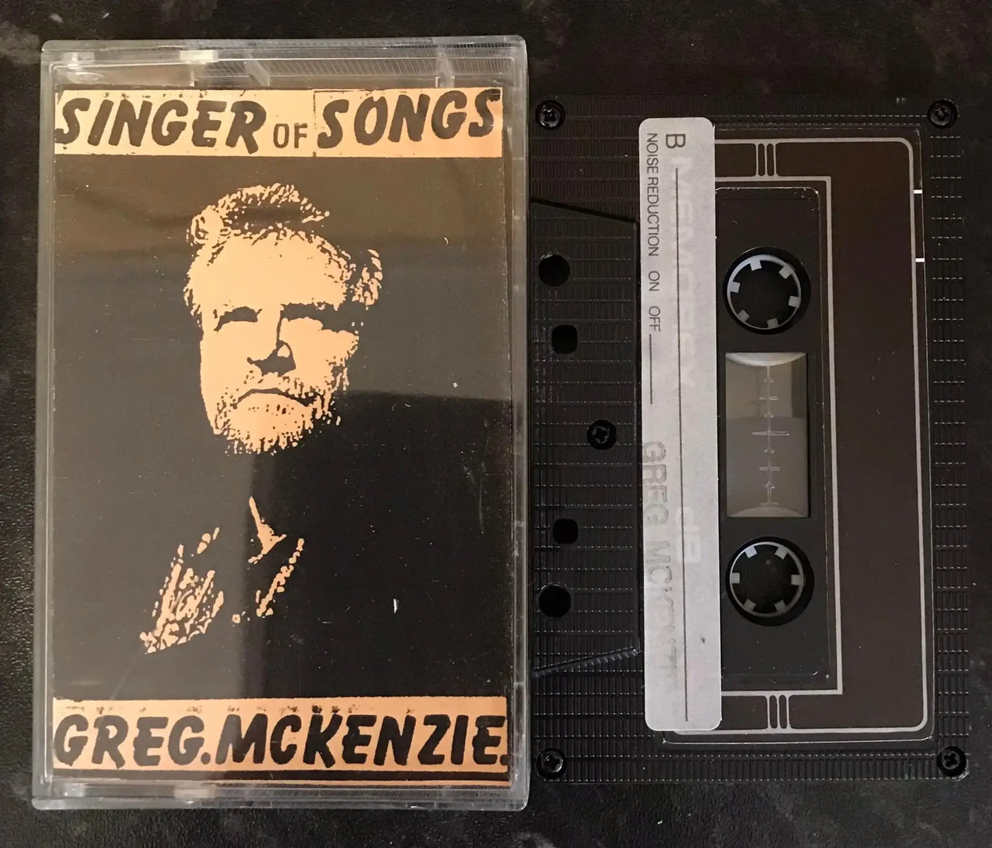 Singer of Songs Album, Greg McKenzie, Bootleg Release, Vintage Cassette Magretro