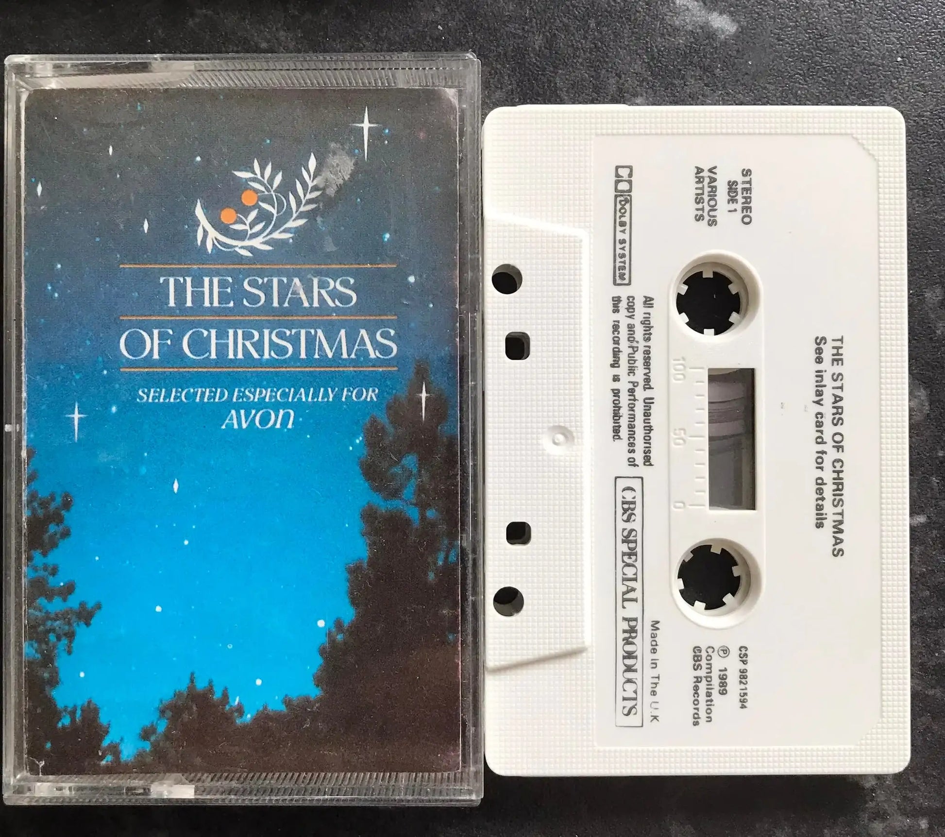 The Stars Of Christmas, Selected Especially For Album, Avon, CBS, CSP 982159-4 Magretro