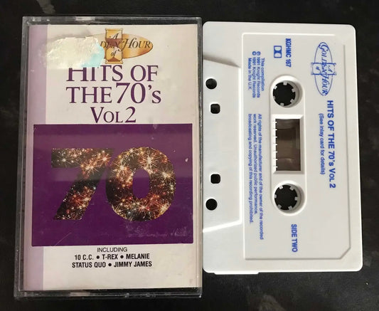 Hits of the 70's Vol 2. Knight Records, KGHMC 167, Vintage Cassette Magretro