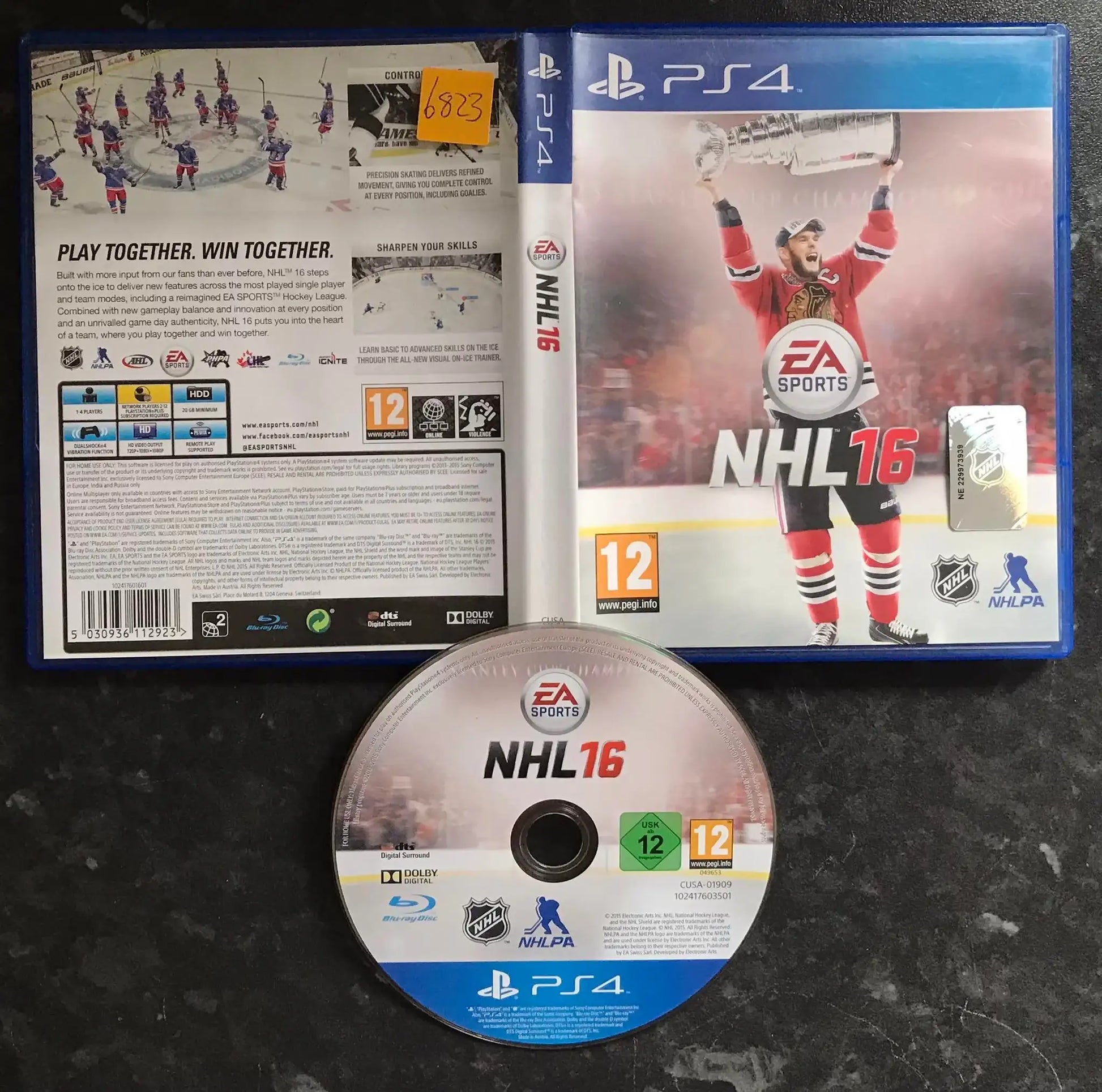 nhl 16, Playstation 4 Game, UK PAL, PS4 Magretro