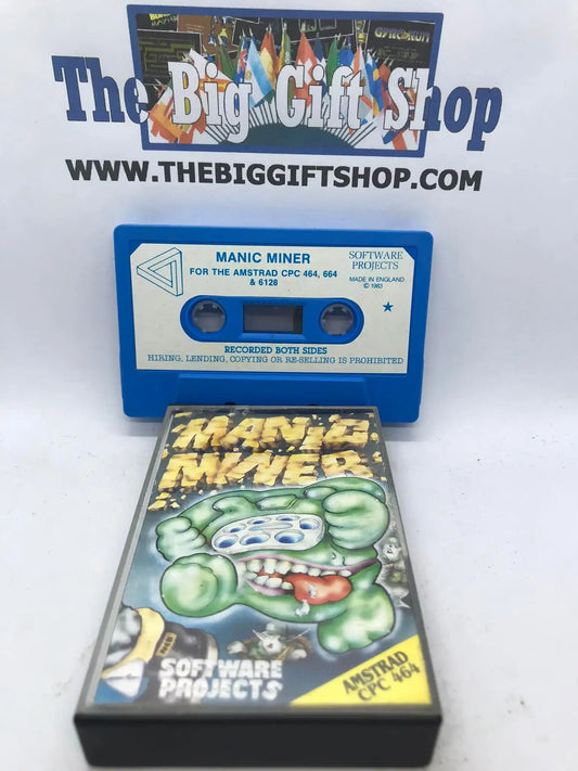 Manic Miner, CPC 464 / 664, Released by Software Projects Magretro