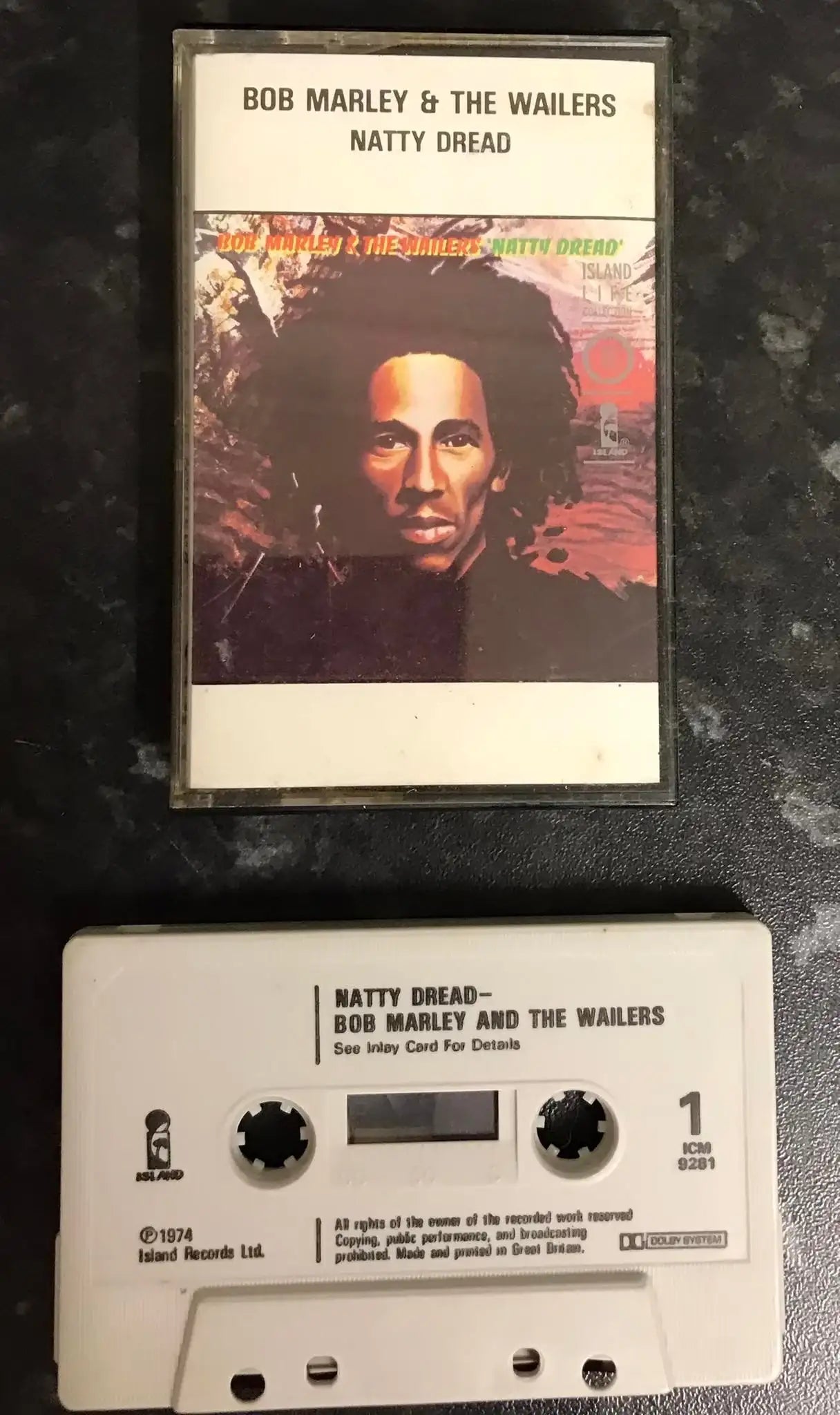 Bob Marley And The Wailers, Natty Dread Album, Island Records, ICM 9281 Magretro