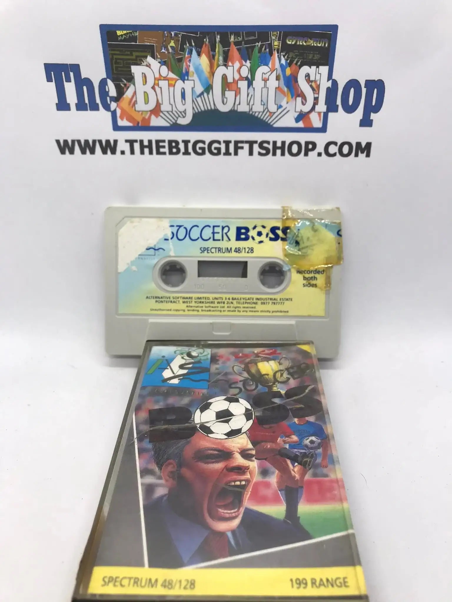 Soccer Boss, Alternate, ZX Spectrum, Released by Alternative Software Magretro