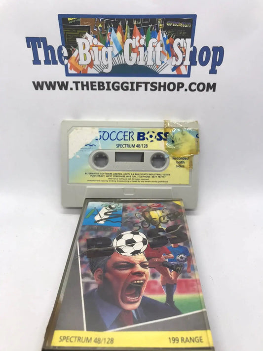 Soccer Boss, Alternate, ZX Spectrum, Released by Alternative Software Magretro
