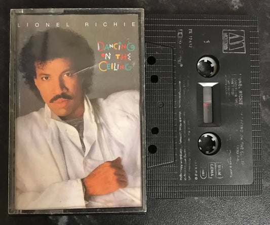 Lionel Richie, Dancing on the Ceiling Album, Motown, ZK 72412, Vintage Cassette Magretro