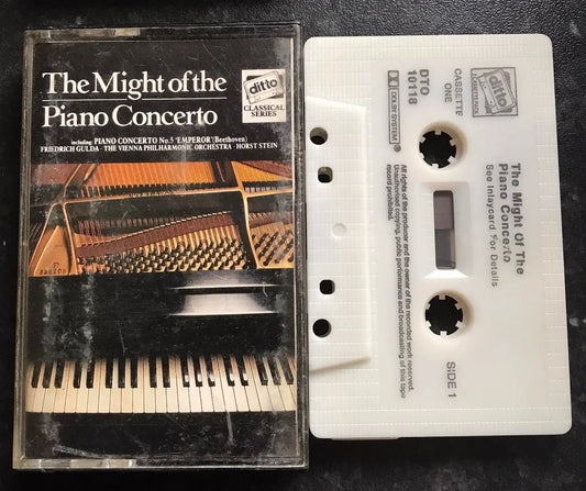 The Might of the Piano Concerto, Cassette One, DTO 10118A, Vintage Cassette Magretro