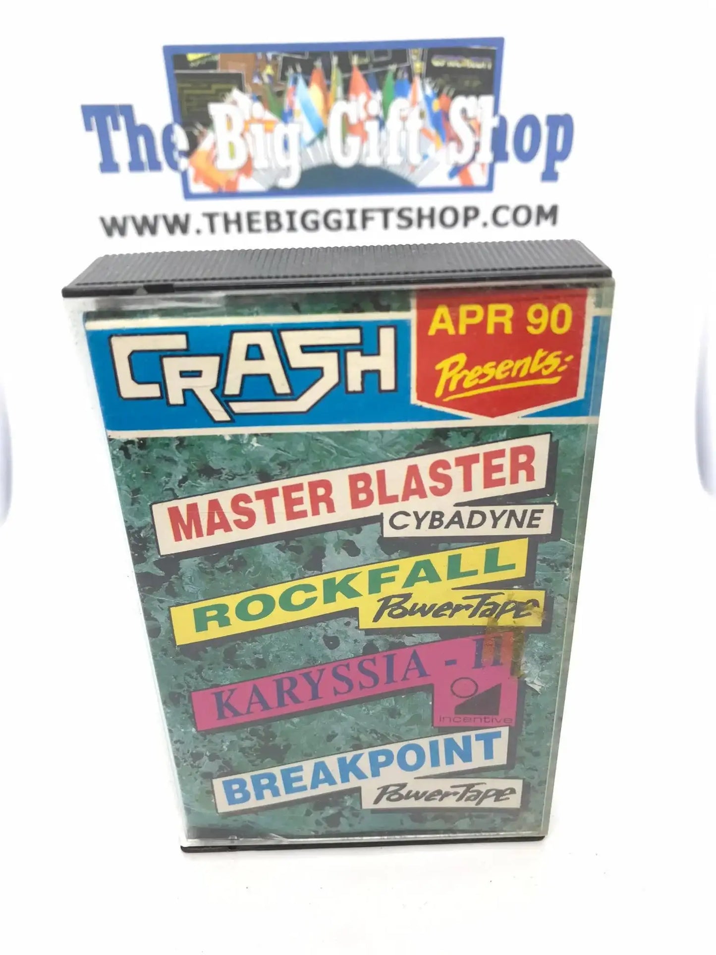 CRASH, Magazine tape April 1990, ZX Spectrum Magretro