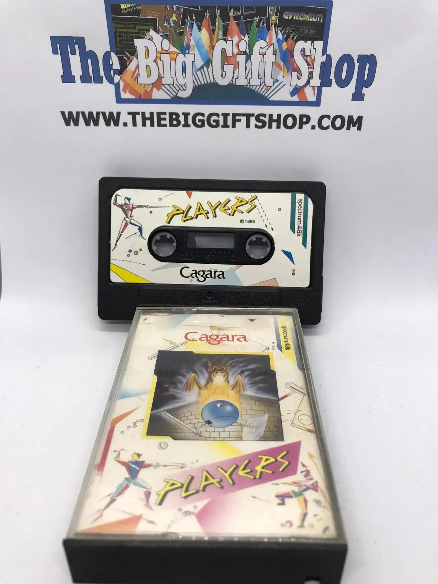 Cagara (Tested Working), ZX Spectrum, Released by Players Magretro