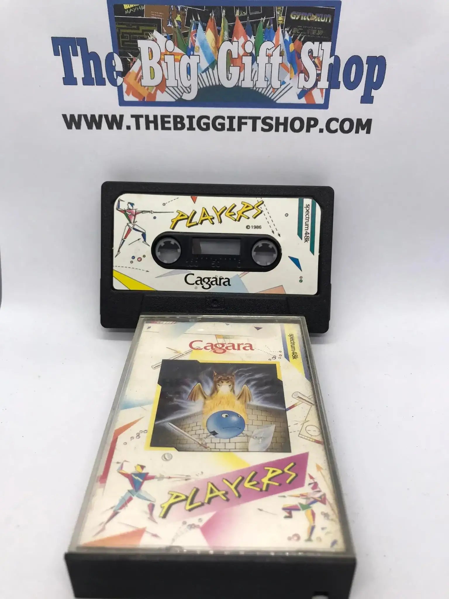 Cagara (Tested Working), ZX Spectrum, Released by Players Magretro