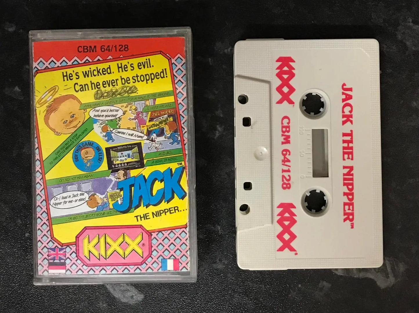 Jack the Nipper, C64 Game, by Kixx, WORKING Magretro