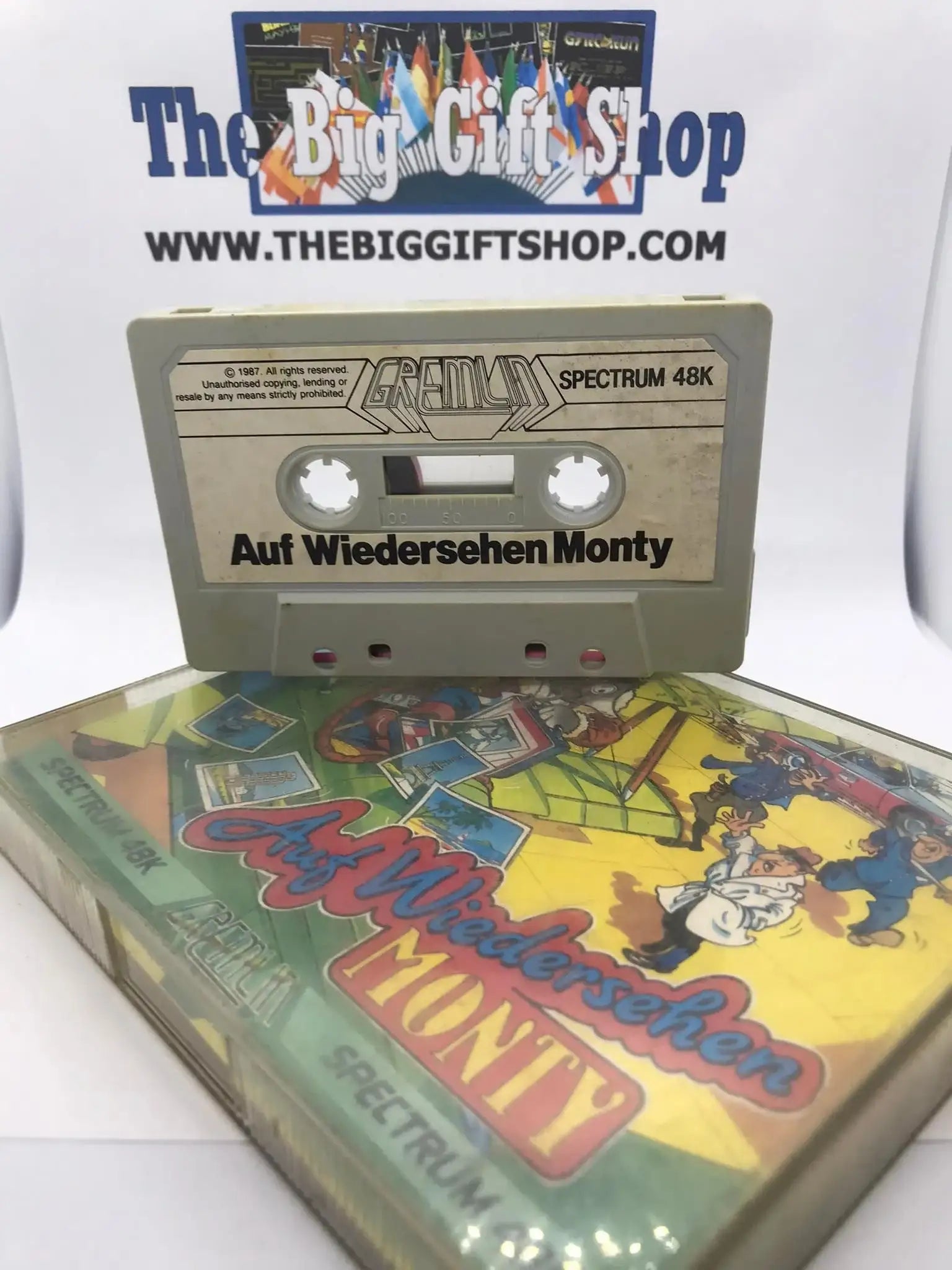 Auf Wiedersehen Monty (Tested Working), ZX Spectrum, Gremlin Graphics Magretro