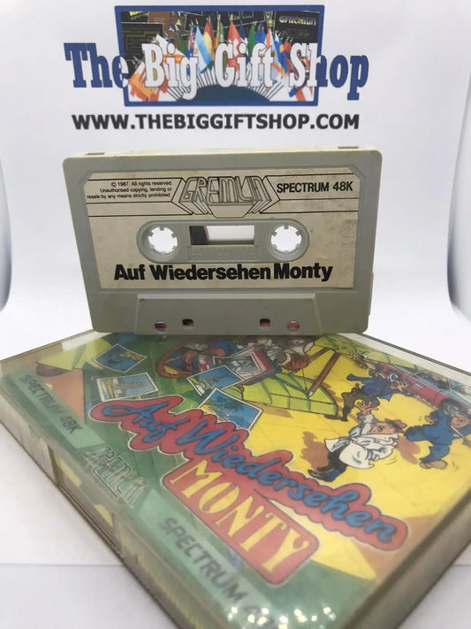 Auf Wiedersehen Monty (Tested Working), ZX Spectrum, Gremlin Graphics Magretro