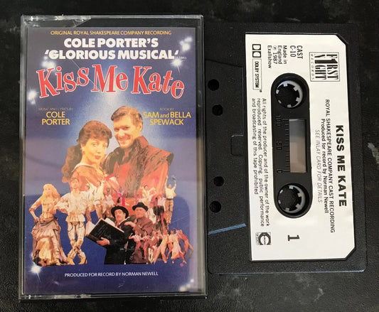 Kiss Me Kate Album, First Light Label, cast c10, Vintage Cassette Magretro