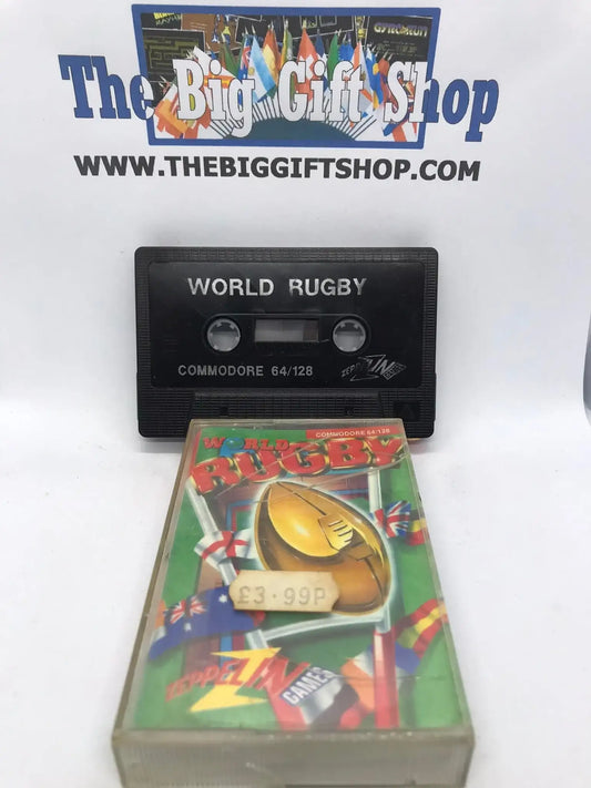 World Rugby, C64 Game, Released by Zeppelin Games Ltd, WORKING Magretro