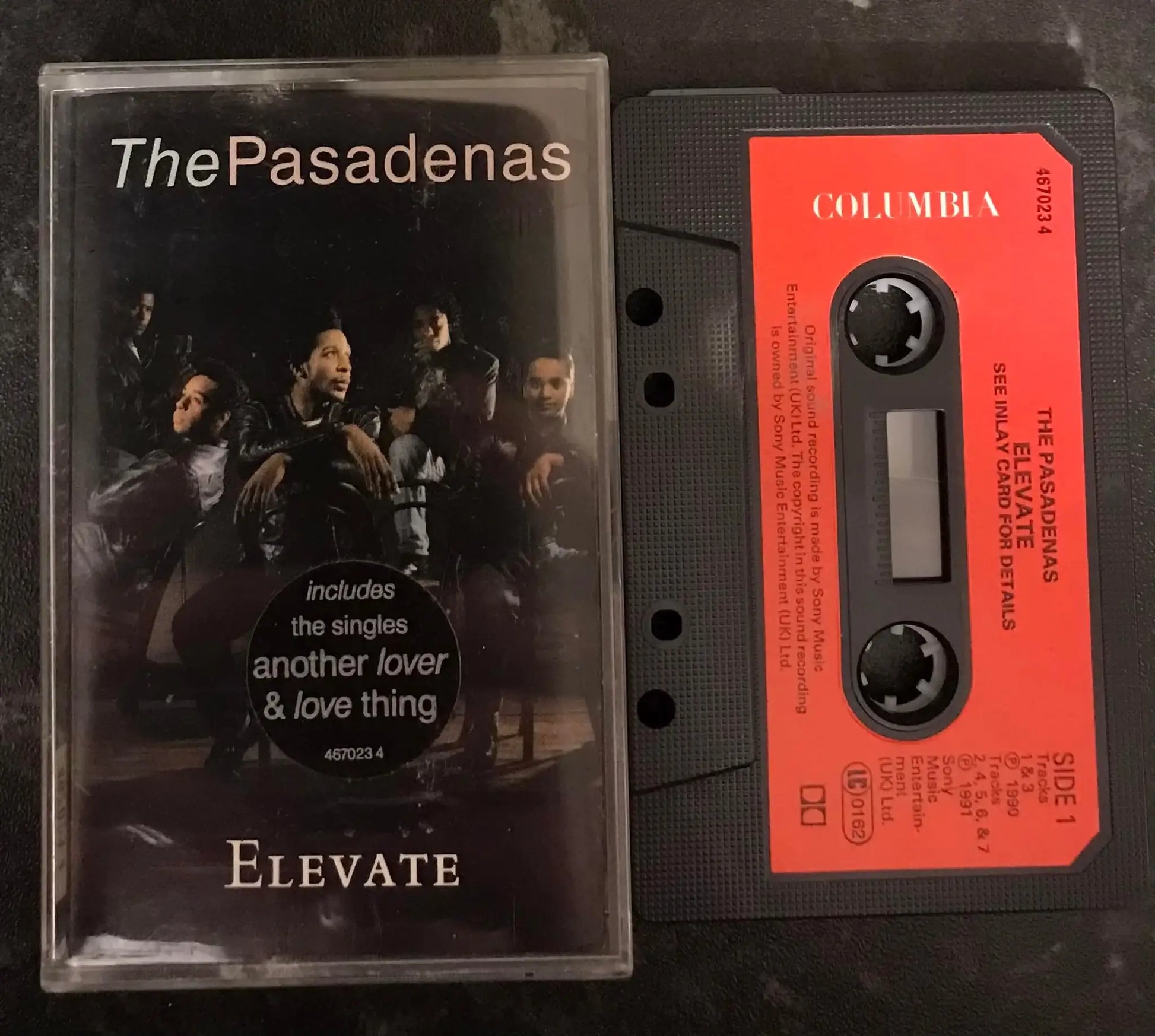The Pasadenas, Elevate Album, CBS/Sony, 467023 4, Vintage Cassette Magretro
