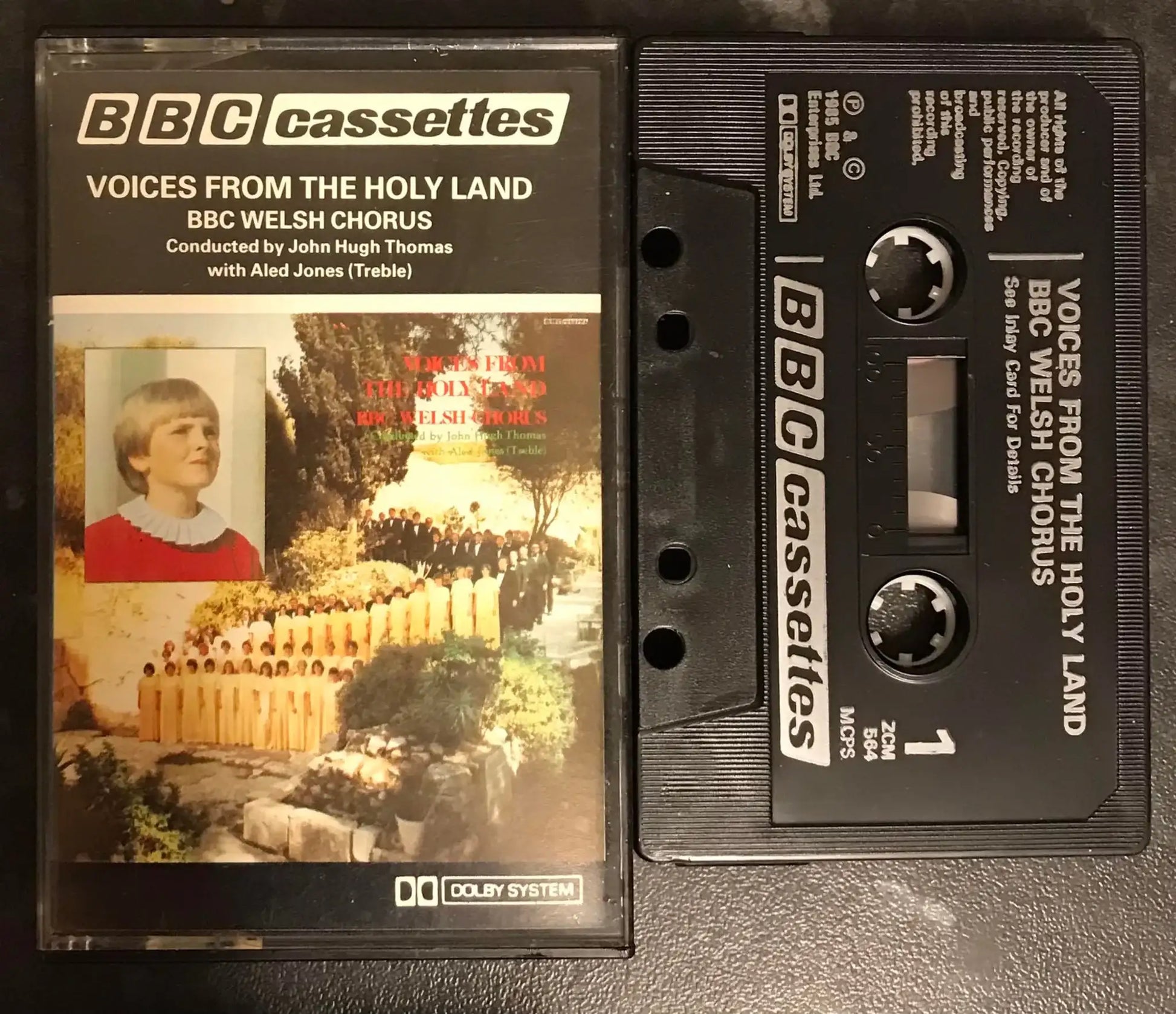 Voices From The Holy Land, BBC Welsh Chorus Album, BBC Cassettes, ZCM 564 Magretro