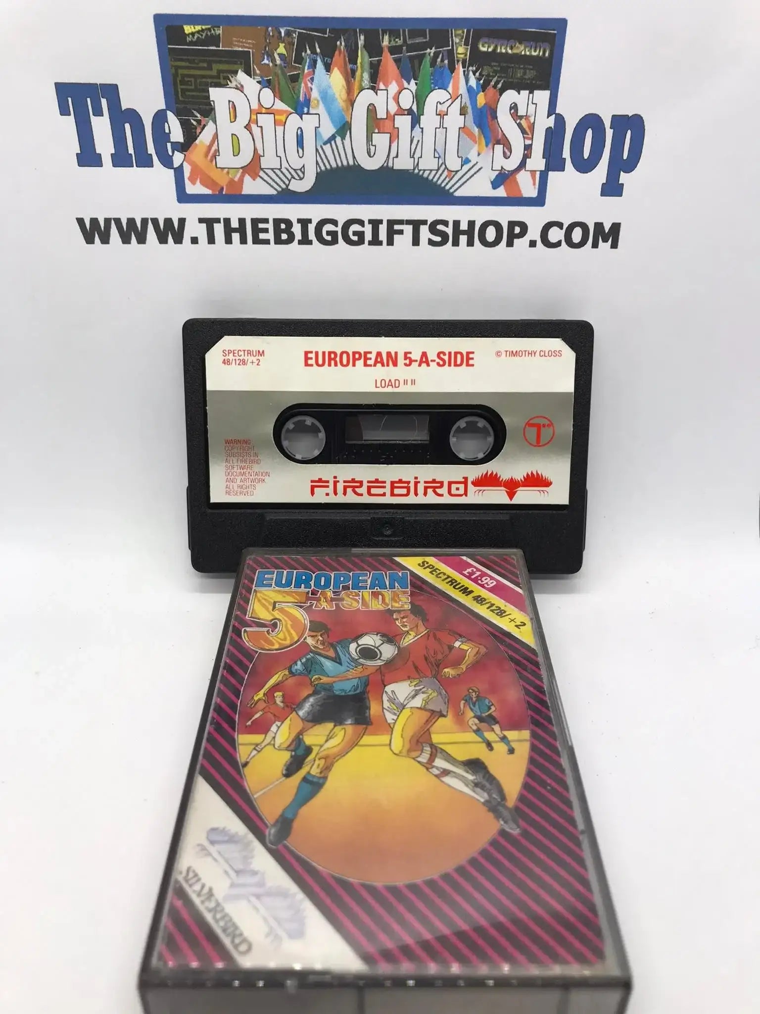 European 5-a-Side, ZX Spectrum, Silverbird Software, Working Magretro