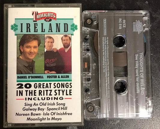 Thoughts Of Ireland Album, Ritz Records, RC 519, Vintage Cassette Magretro