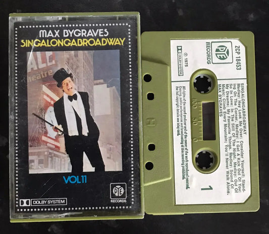 Max Bygraves, Singalongabroadway Vol II Album, ZCP 18453, PYE Magretro