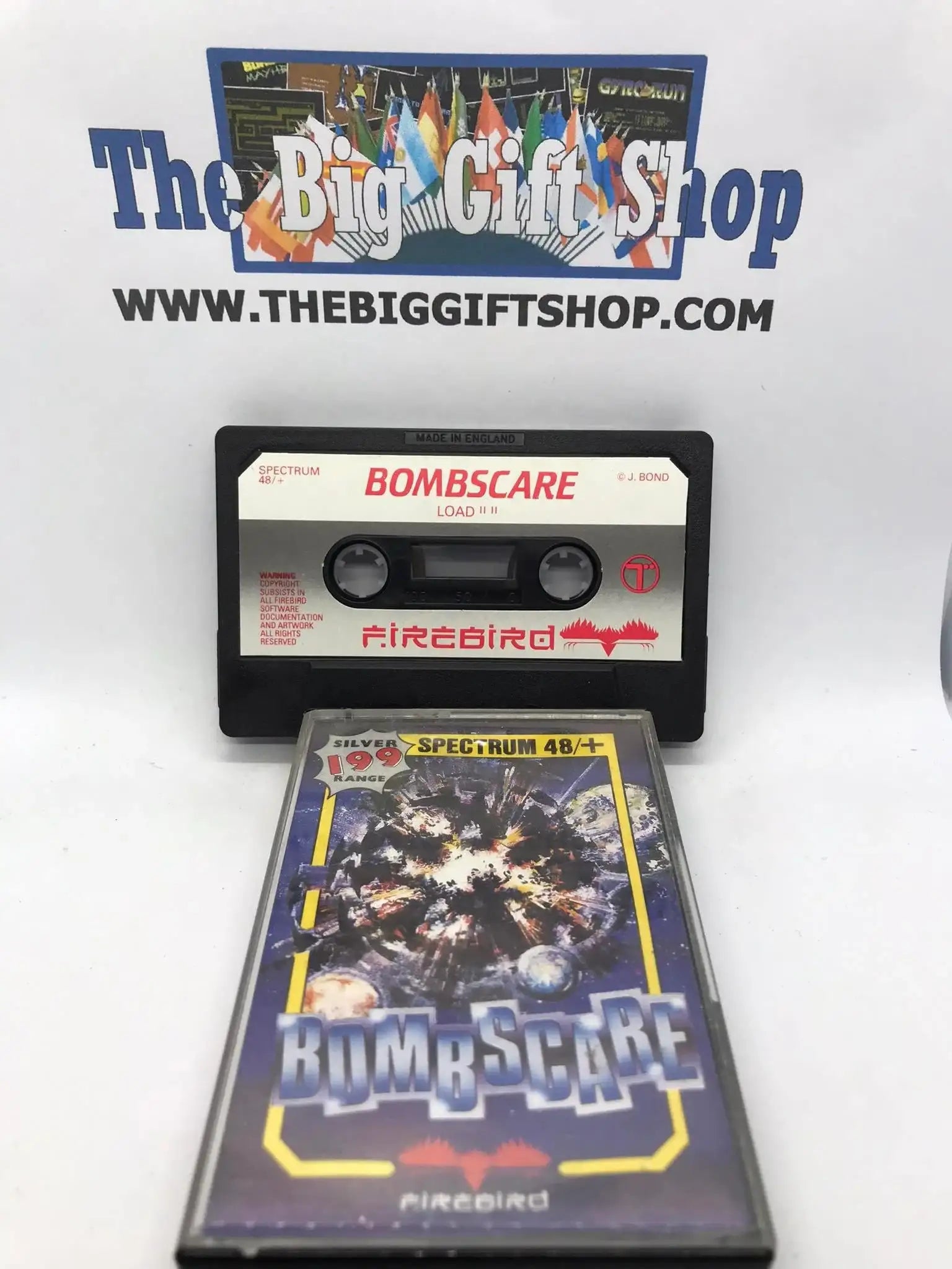 BombScare, ZX Spectrum by Firebird / Silverbird, Working Magretro