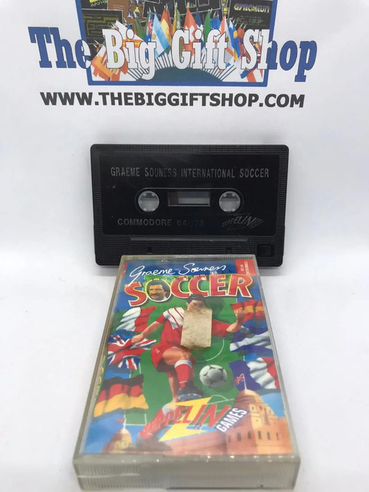 Graeme Souness International Soccer, C64, by Zeppelin, RARE, WORKING Magretro
